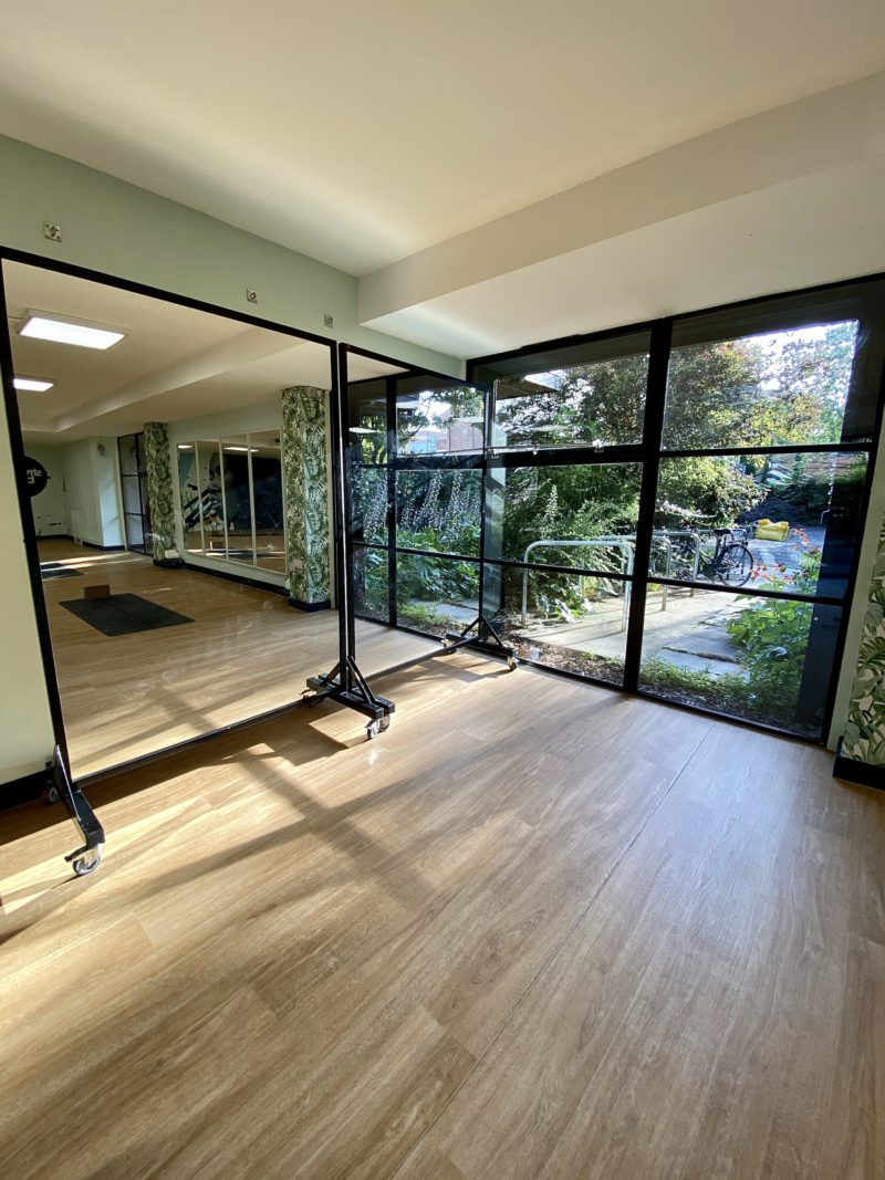 airy ground floor yoga and pilates in hackney