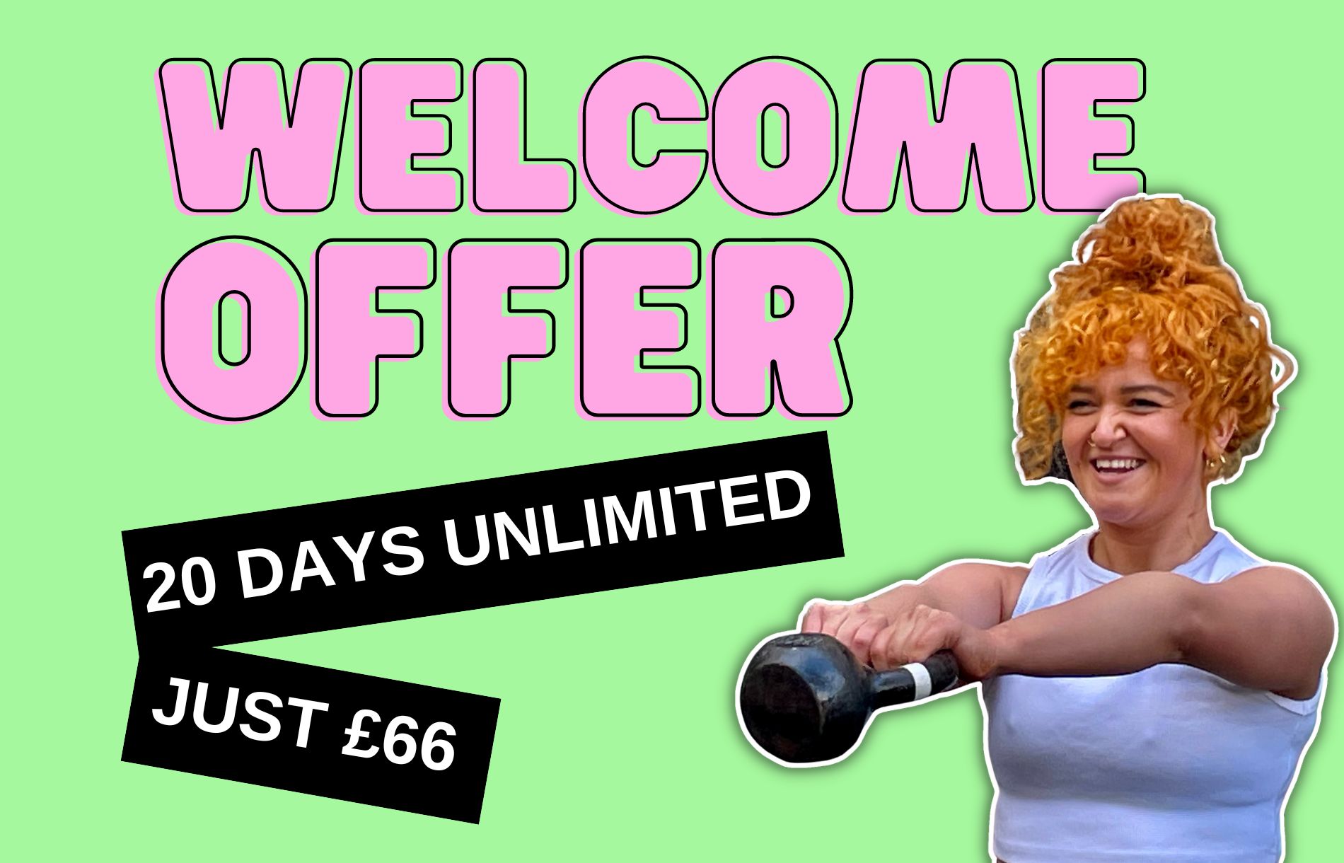 20 days unlimited slider £66